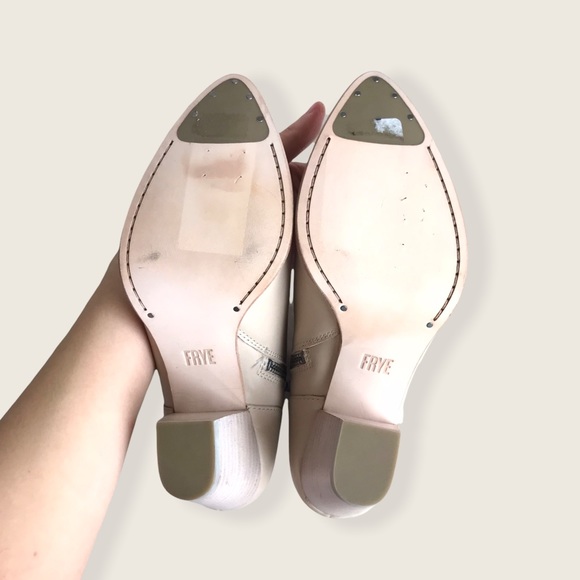 Frye Jennifer Ivory Chic Belted Shootie/Ankle Boot - Picture 10 of 16